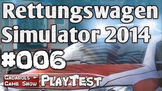 Rettungswagen 2014 6 Behandlungsfehler ein Beinbruch Der RTW Simulator Lets Play deutsch HD [upl. by Arrik]