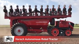 Horsch Autonomous Robot Tractor [upl. by Eirellam983]