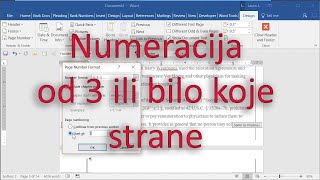 Numeracija od treće strane u Wordu [upl. by Jaella]