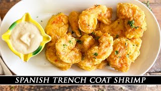 Spanish Trench Coat Shrimp  One of Spains most Iconic Tapas Dishes [upl. by Elvie]