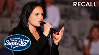 Emine Knapczyk Behind Blue Eyes Limp Bizkit  Recall 4  DSDS 2022 [upl. by Tnomel]