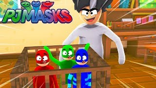 MASSINHA DE MODELAR LAGARTIXO CORUJITA E MENINO GATO VIRARAM BEBÊS PJ MASKS Ep07 [upl. by Tuesday]