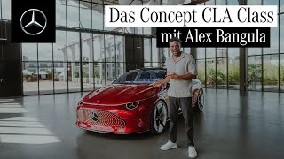 MercedesBenz Concept CLA Class  Ein Blick in die Zukunft mit Alex Bangula [upl. by Neile]