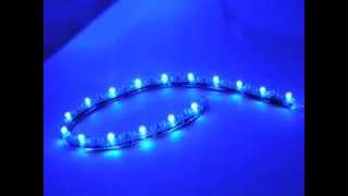 Ozniumcom Flexible LED Strips Million Color RGB [upl. by Renrew300]