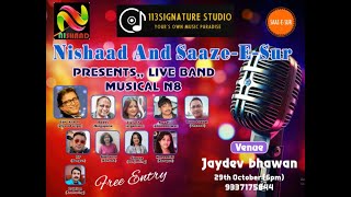 NISHAAD amp SAAZESUR Presents Musical Night [upl. by Eiromem]