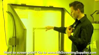 How to Screen Print  Ink Cleanup  Detailed instruction  Screen Printing 101 DVD pt 37 [upl. by Chrissie]