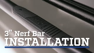 LUVERNE Install 3quot Round Nerf Bars on Chevy Silverado 2500 HD  451413 [upl. by Neetsirk]