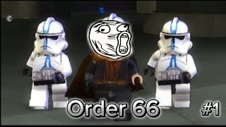 Shaak Ti boss fight gameplay order 66 in LEGO Star Wars The Complete Saga Mod part 1 [upl. by Sell]