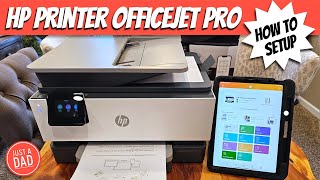 HP OfficeJet Pro 9125e Unboxing amp How to Setup [upl. by Atinyl659]