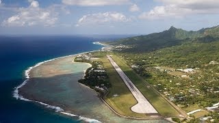 Rarotonga International Airport Virtual Tour [upl. by Anafetse]