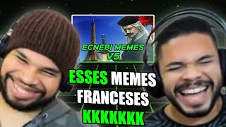 TENTE NÃO RIR com MEMES AMERICANOS  ECNEBI MEMES V5 [upl. by Milzie]