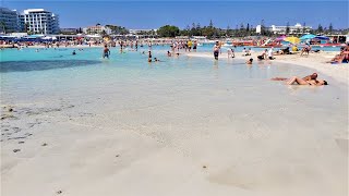 The Wonderful Nissi Beach in Ayia Napa Cyprus [upl. by Arriec]