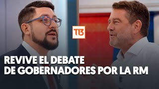 Orrego vs Orrego Revive el debate completo de los candidatos a la Gobernación Metropolitana [upl. by Toffic800]