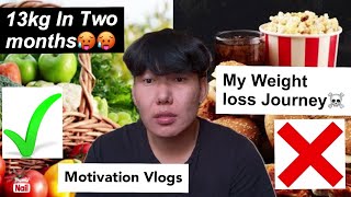 How I lost 13kgs in two months☠️motivation hardworkingtibetanvloggertibetantibetbir [upl. by Eimarrej841]