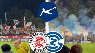 FC Winterthur vs GCZ  Stadionvlog  Baroan schiesst Winterthur zum Sieg🤯😱 [upl. by Annek]