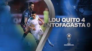 LDU vs Antofagasta 40  RESUMEN  CONMEBOL Sudamericana 2022 [upl. by Sivra]