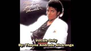 Michael Jackson  Beat It Vocals Only [upl. by Campball]