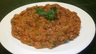 Salade marocaine aux aubergines Zaalouk سلطة مغربية بالباذنجانزعلوك [upl. by Culhert]