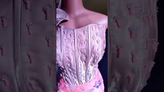 Overbust Corset and beading shorts sewingtutorial diy [upl. by Harriot]