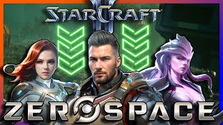 ZeroSpace  StarCraft 2 PROS make a Next Gen RTS [upl. by Nevag395]