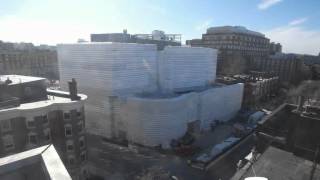 Yawkey Center for Student Services Construction TimeLapse [upl. by Annis828]