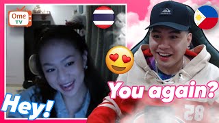 I KEEP SEEING THIS CUTE THAILAND GIRL ON OMEGLE  OMETV  KINILIG AKO SOBRA 🥰🥰🥰 [upl. by Madigan307]