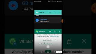 رقم بريطاني مجاني من تطبيق freetone افضل واسهل طريقه لعمل رقم بريطاني للواتساب✓ [upl. by Milewski725]