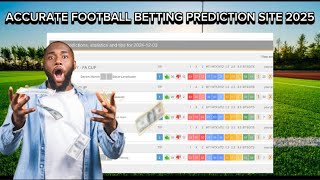 THIS ACCURATE FOOTBALL BETTING PREDICTION SITE WILL BLOW YOUR MIND WITH MOST SURE AND RELIABLE TIPS [upl. by Phila]