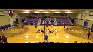 Nooksack Valley vs Blaine High School Girls Varsity Volleyball [upl. by Cort]