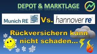 Die besten Aktien 2023 Münchener Rück Vs Hannover Rück  Die größten Rückversicherer der Welt [upl. by Aliled]