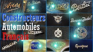 🇫🇷 100 ans  Liste constructeurs automobiles français [upl. by Tennos54]