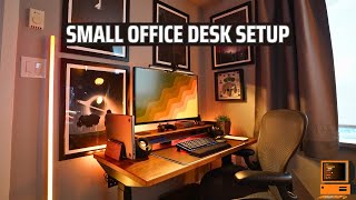 Small Office Desk Setup 2024  Ideas For Your Workspace [upl. by Linette630]