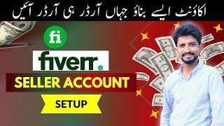 How to Create a Fiverr Seller Account  Fiverr Seller Account Kaise Banaye  Seller Account Setup [upl. by Ettennaj]