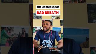 Cause Of Bad Breath amp How To Resolve It badbreath halitosis mouthhealth [upl. by Kenwee]