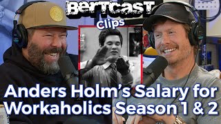 How Much Money Anders Holm Made on the First 2 Seasons of Workaholics  CLIP  Bertcast [upl. by Adneram411]