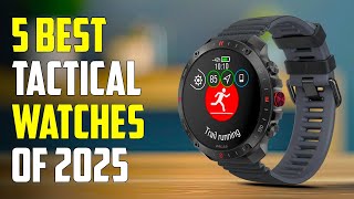 Top 5 Best Tactical Smartwatches 2025 [upl. by Nairbo]