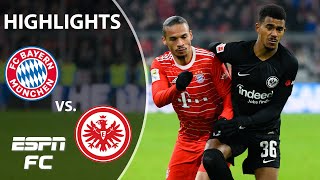 Bayern Munich vs Eintracht Frankfurt  Bundesliga Full Game Highlights  ESPN FC [upl. by Ming858]