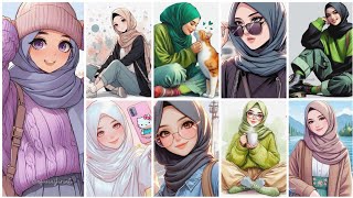 Cute cartoon girls dpz for profile photo🤞cute girl dp pic anime dp Ifv BTS dp photo for girl💜dpz [upl. by Nnylram]