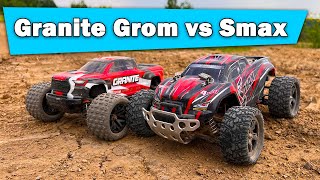 Remo Hobby Smax RH1631 против ARRMA Granite Grom Mega ARA2102 [upl. by Aiderfla]