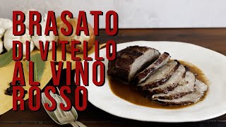 Brasato al vino rosso  Ricette autunnali  Chef Deg [upl. by Aihseya]