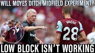 Moyes Soucek experiment must end now  West Ham need another attacker  13 goals conceded in 6 games [upl. by Greenland]