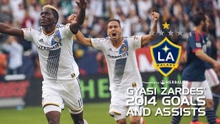 HIGHLIGHTS ALL of Gyasi Zardes 2014 GOALS amp ASSISTS [upl. by Clementis]