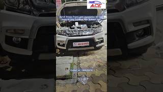 Maruti Breeza Front Light Upgradation amancareffects amazingshine automobile newmusic ledlights [upl. by Rhee345]