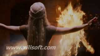 Game Of Thrones  Daenerys khaleesi And Dracarys All Scenes [upl. by Melak]