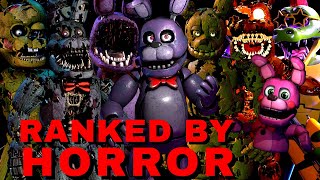 FNAF Games Ranked by Horror [upl. by Nylirehs]