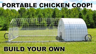 Build your own Portable Poultry Coop [upl. by Haden]