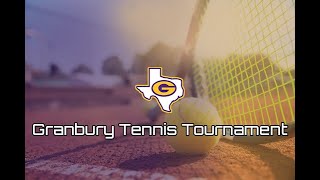 Granbury Varsity Tennis TournamentLive from Granbury High School April 4 2024 [upl. by Esenej]