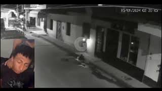 CÁMARA DE SEGURIDAD CAPTÓ A LADRÓN ROBANDO ZAPATILLAS DE UNA TIENDA EN TARAPOTO [upl. by Avihs253]