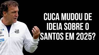 ATUALIZAÇÕES CUCA SE quotANIMAquot COM SANTOS EM 2025  TEIXEIRA TAMBÉM NEGA CONTATO COM CAIXINHA VEJA [upl. by Eisserc392]