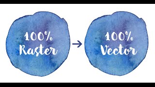 How to Vectorize Watercolor Textures [upl. by Nerot]